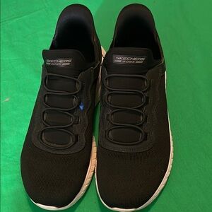 Skechers Black Athletic Shoes